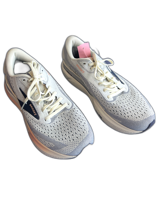 Brooks Shoe Size 11.5 Light Blue Nylon Low Top lace up Sneaker Shoes Light Blue / 11.5