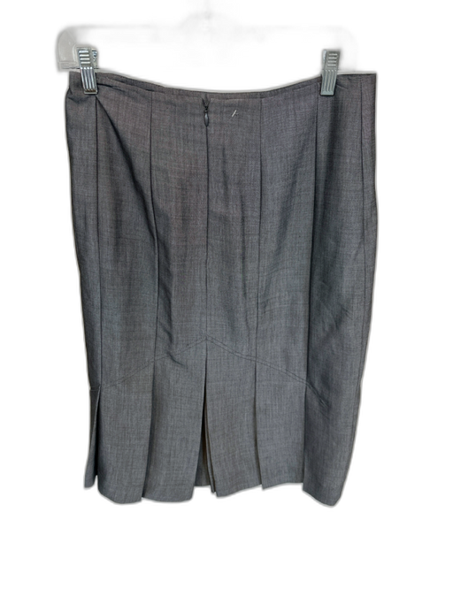 Lee Mathews Size 3/L Black Cotton Short Sleeve Back Button Cropped Top Black / 3/L