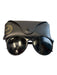 Ray Ban Black Acrylic Black Lenses Round Lens Sunglasses Black