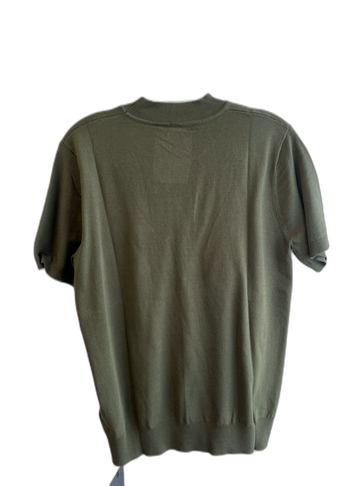 SIA Collective Size M Army Green Polyester Blend Knit Round Neck Top Army Green / M