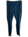 Athleta Size M Blue Nylon Blend Mid Rise Athletic Side Zip Seam Detail Leggings Blue / M
