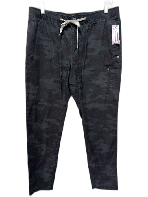 Vuori Size Est M Gray Camo Zip Fly Men's Pants Gray / Est M