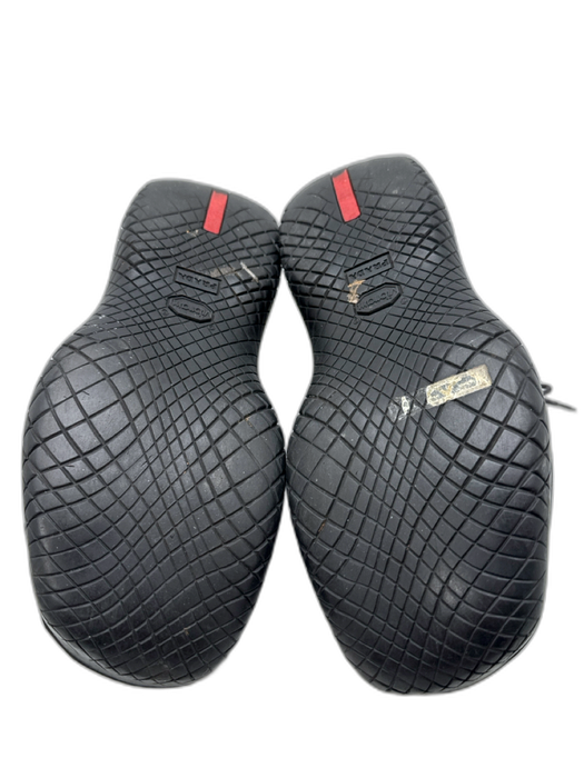 Prada Shoe Size 11 AS IS Black Leather Solid Sneaker Men's Shoes Black / 11
