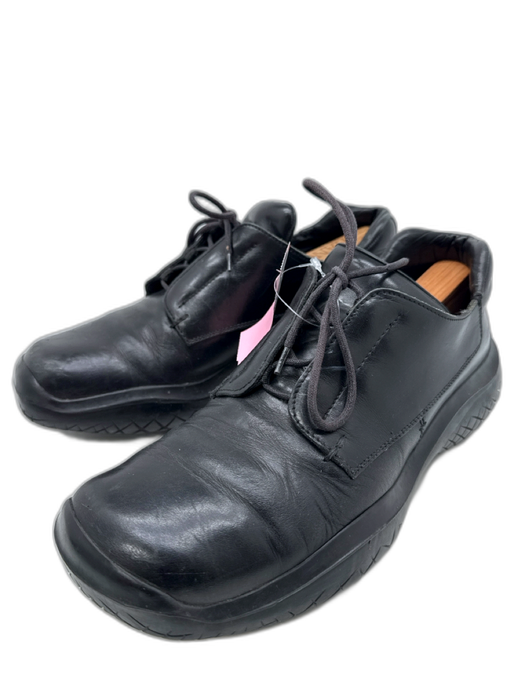 Prada Shoe Size 11 AS IS Black Leather Solid Sneaker Men's Shoes Black / 11