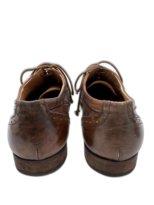 To Boot New York Shoe Size 9.5 Brown Leather Solid Brogue Men's Shoes Brown / 9.5