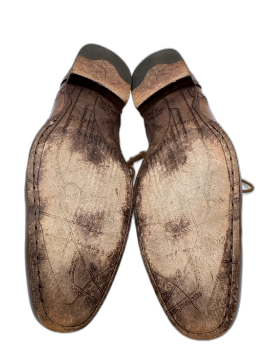 To Boot New York Shoe Size 9.5 Brown Leather Solid Brogue Men's Shoes Brown / 9.5