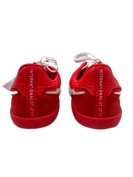 Nike Shoe Size 12 Red & White Synthetic Solid Sneaker Men's Shoes Red & White / 12