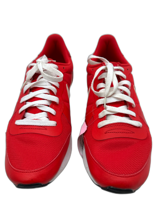 Nike Shoe Size 12 Red & White Synthetic Solid Sneaker Men's Shoes Red & White / 12