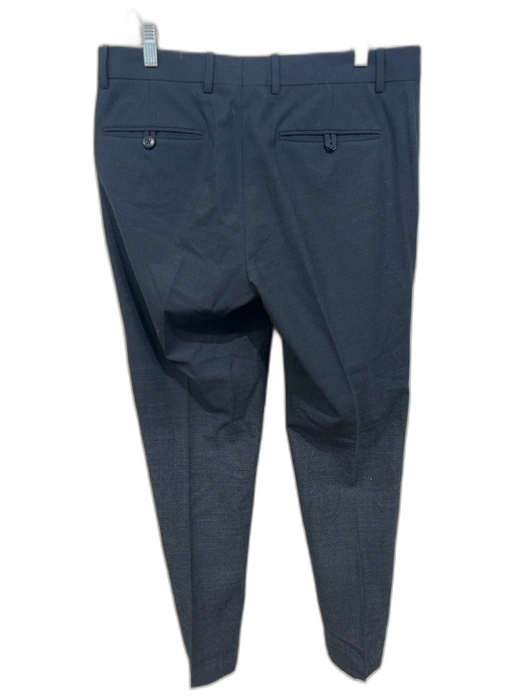 Theory Size 32 Gray Wool Blend Solid Dress Men's Pants Gray / 32