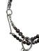 Swarovski Mauve, Purple & Multi Silver Tone Metal Pearl Circle Design Necklace Mauve, Purple & Multi