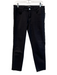 numero Size 31 Black Cotton Blend Stretch Denim Embellished Mid Rise Jeans Black / 31