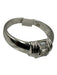 No Brand Silver Sterling Silver Ring Crystal Detail Jewelry Silver