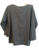 J. Crew Size XS Black 100% Cotton Regenerative Cotton Side Buttons Oversized Top Black / XS
