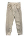 Agolde Size 25 White Cotton Button Fly Wide Leg High Rise Jeans White / 25