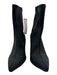 Jeffrey Campbell Shoe Size 8.5 Black textile upper Side Zip Sock Ankle Boots Black / 8.5