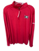 Red & White Polyester UGA Long Sleeve Golf Men's Pullover Red & White / L