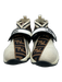 Fendi Shoe Size 41 Cream, Brown, Black Synthetic Knit Foam Sole Logo Sneakers Cream, Brown, Black / 41