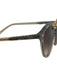 Krewe Blue & Gold Acetate Marbled Gradient Round Sunglasses Blue & Gold
