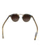 Krewe Blue & Gold Acetate Marbled Gradient Round Sunglasses Blue & Gold