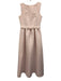 Amsale Size 8 Light Pink Polyester Sleeveless Bow Open Back Princess Seams Gown Light Pink / 8