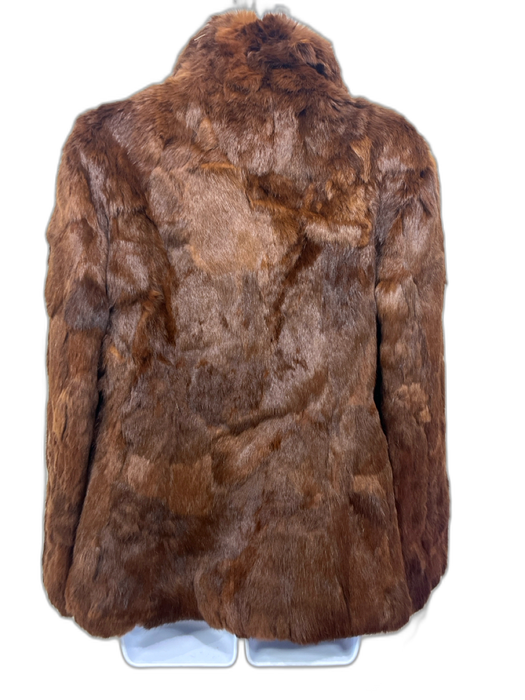 Mademoiselle Brown Rabbit Fur Jacket Fur Brown / Medium
