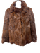 Mademoiselle Brown Rabbit Fur Jacket Fur Brown / Medium