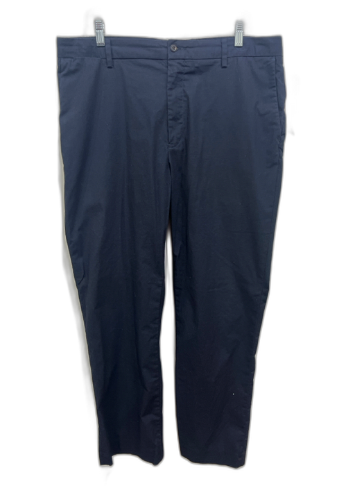 Polo Size 36 Navy Blue Cotton Solid Zip Fly Men's Pants Navy Blue / 36