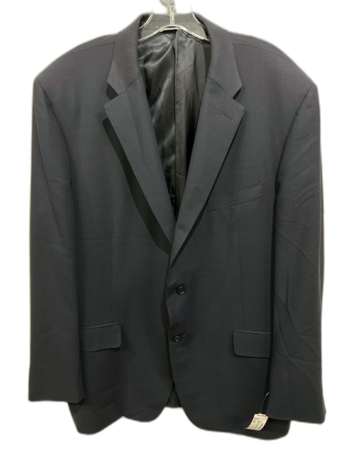 Canali Navy Wool Solid 2 Button Men's Blazer Navy / 60