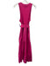 Veronica Beard Jeans Size S Hot pink Cotton Blend Fabric Block Sleeveless Dress Hot pink / S