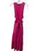 Veronica Beard Jeans Size S Hot pink Cotton Blend Fabric Block Sleeveless Dress Hot pink / S