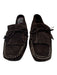 J Crew Shoe Size 6 Dark Brown Leather Suede Fringe Moccasin Flat Loafers Dark Brown / 6