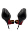 Christian Louboutin Shoe Size 39 Black Leather Stiletto Pointed Toe Pumps Black / 39