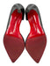 Christian Louboutin Shoe Size 39 Black Leather Stiletto Pointed Toe Pumps Black / 39