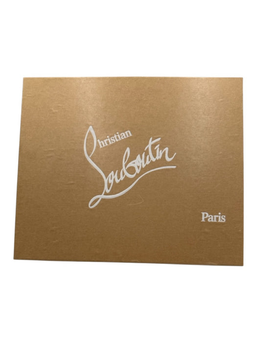 Christian Louboutin Shoe Size 39 Black Leather Platform Stiletto Platform Pumps Black / 39