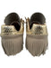 Esse Ut Esse Shoe Size 41 Taupe Beige Leather Upper Metallic Detail Sneakers Taupe Beige / 41