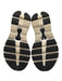 On Cloud Shoe Size 10 White & Black textile upper Perforated Knit Sneakers White & Black / 10