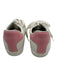 Gucci Shoe Size 39 White & Pink Leather Upper Perforated Logo Low Top Sneakers White & Pink / 39