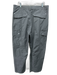 Zara Size L Gray Cotton Blend Solid Khaki Flare Men's Pants Gray / L