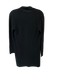 Neiman Marcus Size S Black Cashmere Long Sleeve Open Front Long Sweater Black / S