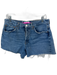 Agolde Size 28 Med Dark Wash Organic Cotton High Waist Button Fly Cut Off Shorts Med Dark Wash / 28