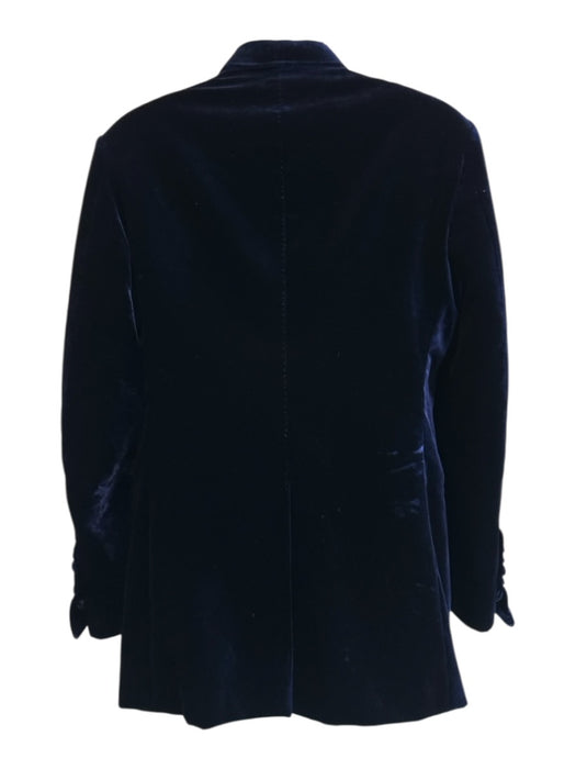 Tom Ford Blue Velour Solid Tuxedo Jacket Men's Blazer Blue / 48R
