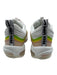 Nike Shoe Size 7 White, Green, Pink, Yellow Leather Stripe Hearts Sneakers White, Green, Pink, Yellow / 7