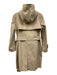J Crew Size 2P Beige Cotton Long Sleeve Double Breast Detachable Hood Jacket Beige / 2P