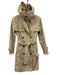 J Crew Size 2P Beige Cotton Long Sleeve Double Breast Detachable Hood Jacket Beige / 2P