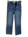 Frame Size 27 Medium Wash Cotton Denim High Rise Whiskering Straight Leg Jeans Medium Wash / 27