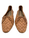 Loeffler Randall Shoe Size 6 Light Tan Leather Almond Toe Woven Bow Detail Flats Light Tan / 6