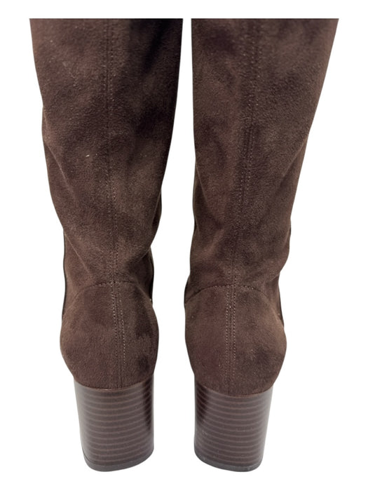 Boden Shoe Size 36 Dark Brown Leather Upper Almond Toe Block Heel Boots Dark Brown / 36