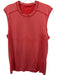 Lululemon Size M Red Solid Men's Short Sleeve Red / M