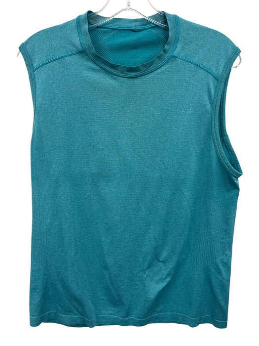 Lululemon Size M Light blue Solid Men's Short Sleeve Light blue / M