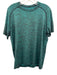 Lululemon Size M Green & Black All Over Print Men's Short Sleeve Green & Black / M